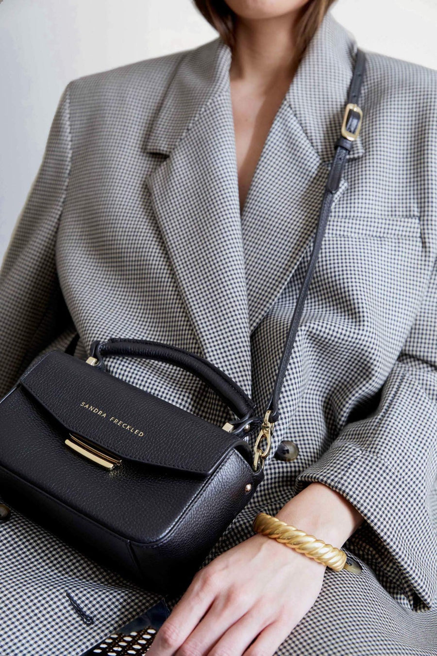 VICENTA Leather Bag for Stylish Women 💜Sandra Freckled – SANDRA FRECKLED