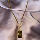 NECKLACE | love stamp