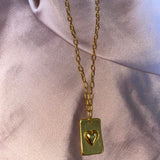 NECKLACE | love stamp